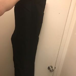 Black George dress pants
